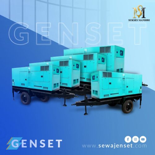 sewa rental genset silent