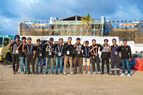 team rental genset di bali
